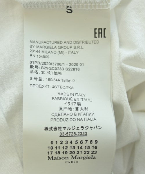 Maison Margiela เสื้อยืด/เสื้อท็อปส์