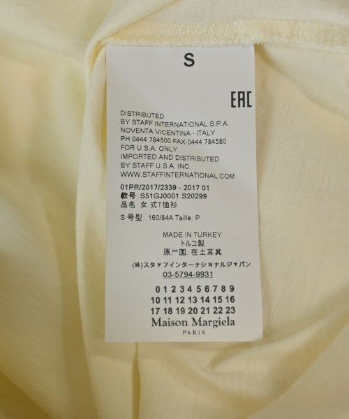 Maison Margiela เสื้อยืด/เสื้อท็อปส์