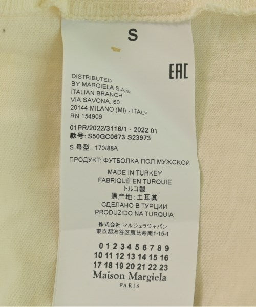 Maison Margiela เสื้อยืด/เสื้อท็อปส์