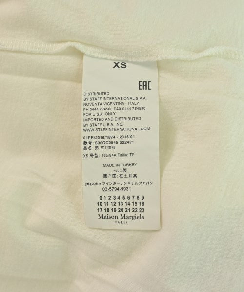 Maison Margiela เสื้อยืด/เสื้อท็อปส์
