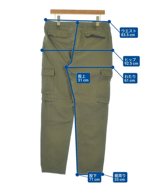 Maison Margiela กางเกงมีกระเป๋าข้างกางเกง2-4 กระเป๋า