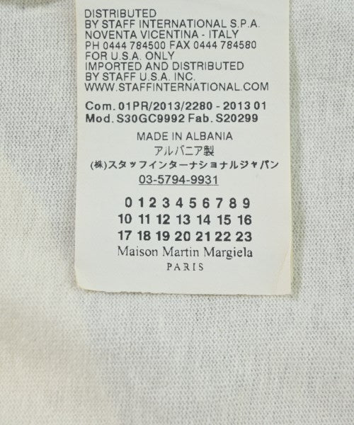 Maison Margiela เสื้อยืด/เสื้อท็อปส์