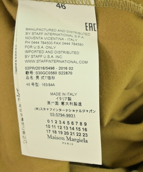 Maison Margiela เสื้อยืด/เสื้อท็อปส์