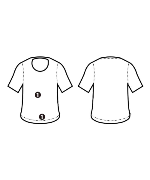 Maison Margiela เสื้อยืด/เสื้อท็อปส์