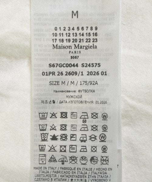 Maison Margiela เสื้อยืด/เสื้อท็อปส์