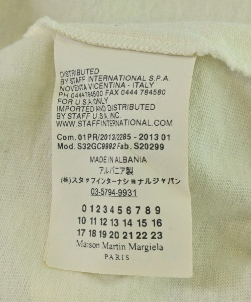 Maison Margiela เสื้อยืด/เสื้อท็อปส์