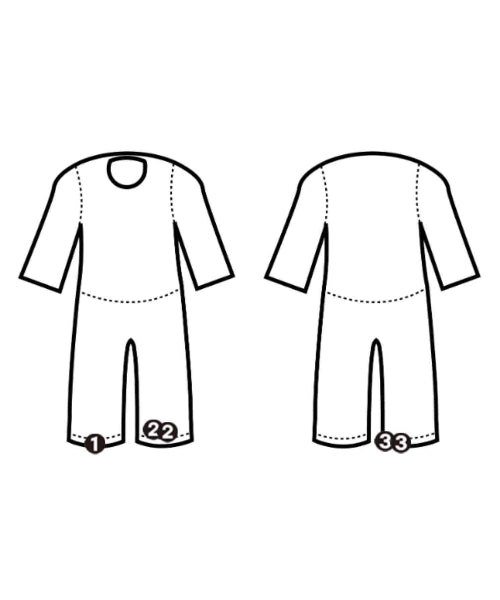 Maison Margiela ชุดเอี๊ยม/เสื้อคลุมหลวมๆ/จั๊มสูท