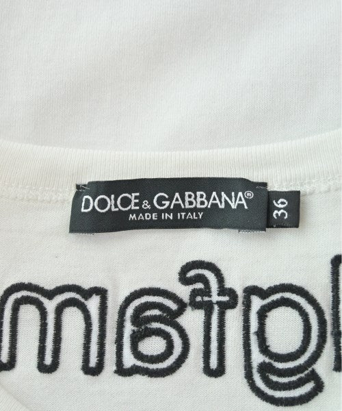 DOLCE&GABBANA เสื้อยืด/เสื้อท็อปส์