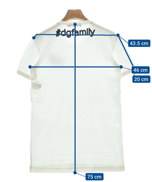 DOLCE&GABBANA เสื้อยืด/เสื้อท็อปส์