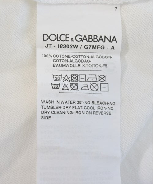DOLCE&GABBANA เสื้อยืด/เสื้อท็อปส์