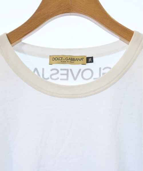 DOLCE&GABBANA เสื้อยืด/เสื้อท็อปส์