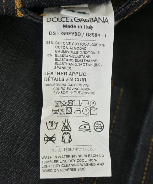 DOLCE&GABBANA แจ็คเก็ตยีนส์