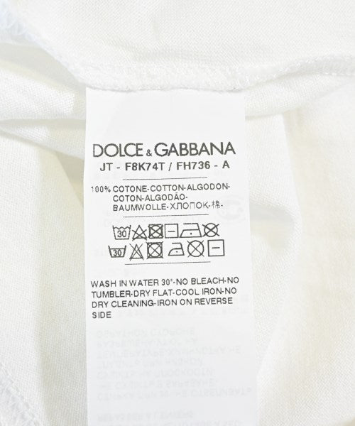 DOLCE&GABBANA เสื้อยืด/เสื้อท็อปส์