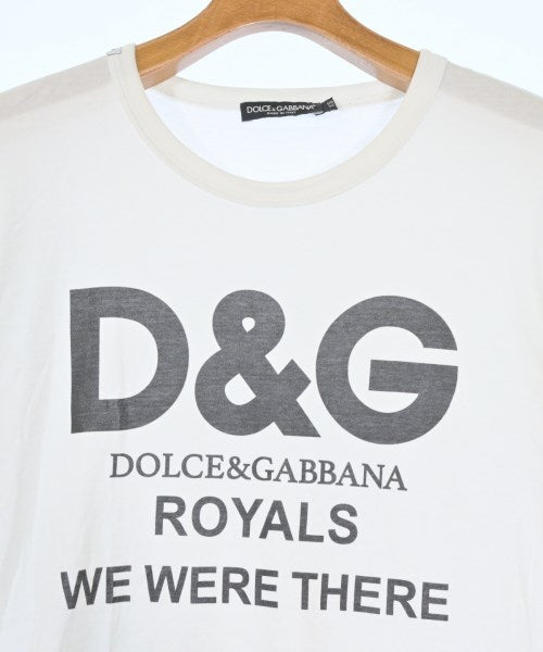 DOLCE&GABBANA เสื้อยืด/เสื้อท็อปส์