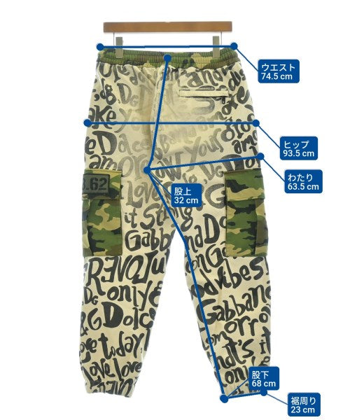 DOLCE&GABBANA กางเกงมีกระเป๋าข้างกางเกง2-4 กระเป๋า