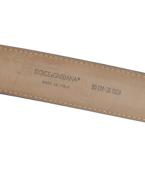 DOLCE&GABBANA เข็มขัด
