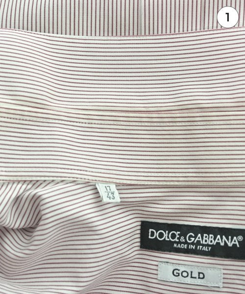 DOLCE&GABBANA เสื้อเชิ้ตทางการ