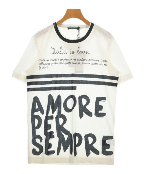 DOLCE&GABBANA เสื้อยืด/เสื้อท็อปส์