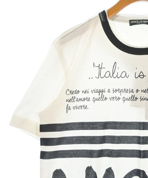 DOLCE&GABBANA เสื้อยืด/เสื้อท็อปส์