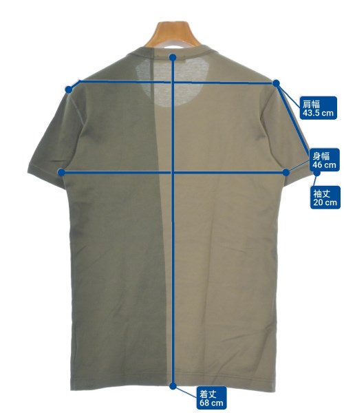 DOLCE&GABBANA เสื้อยืด/เสื้อท็อปส์