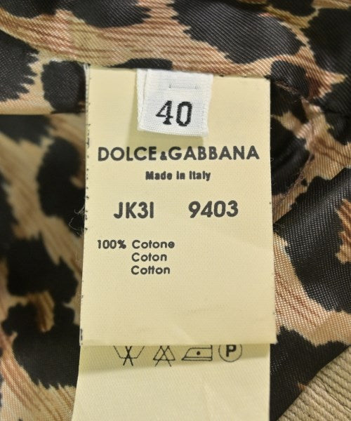 DOLCE&GABBANA แจ็คเก็ตยีนส์