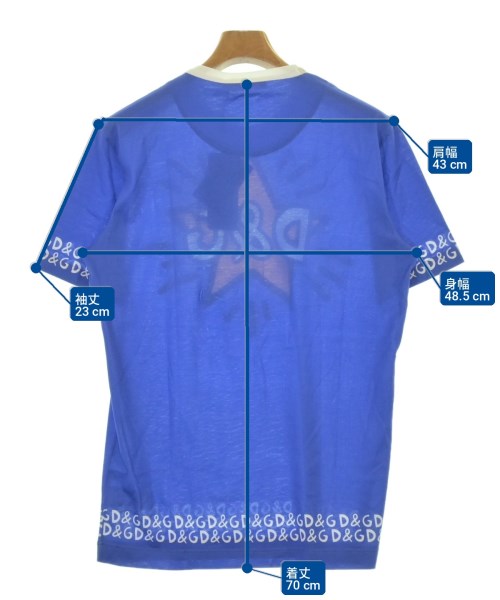 DOLCE&GABBANA เสื้อยืด/เสื้อท็อปส์
