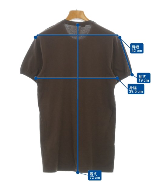 DOLCE&GABBANA เสื้อยืด/เสื้อท็อปส์