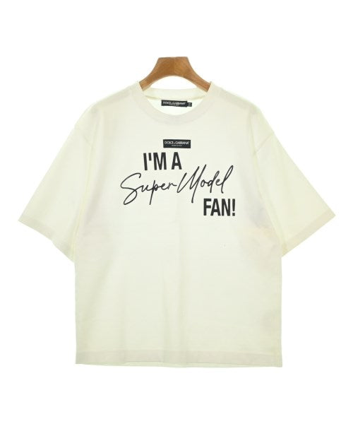 DOLCE&GABBANA เสื้อยืด/เสื้อท็อปส์