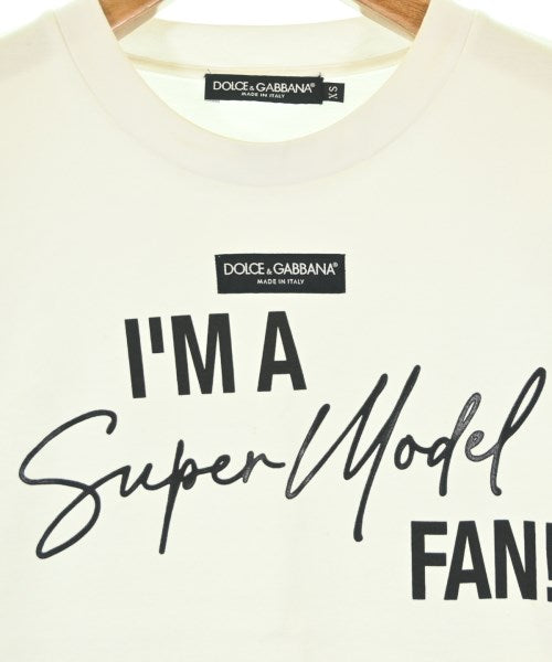 DOLCE&GABBANA เสื้อยืด/เสื้อท็อปส์