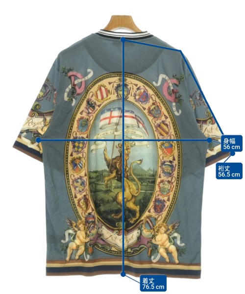 DOLCE&GABBANA เสื้อยืด/เสื้อท็อปส์