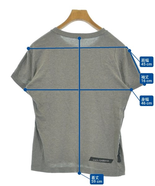 DOLCE&GABBANA เสื้อยืด/เสื้อท็อปส์