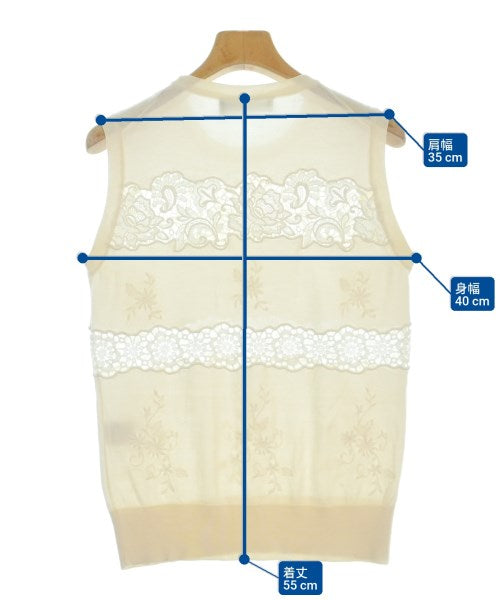 DOLCE&GABBANA เสื้อแขนกุด