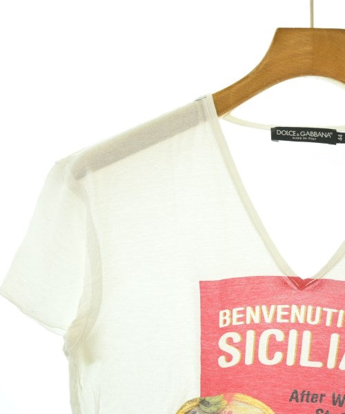 DOLCE&GABBANA เสื้อยืด/เสื้อท็อปส์