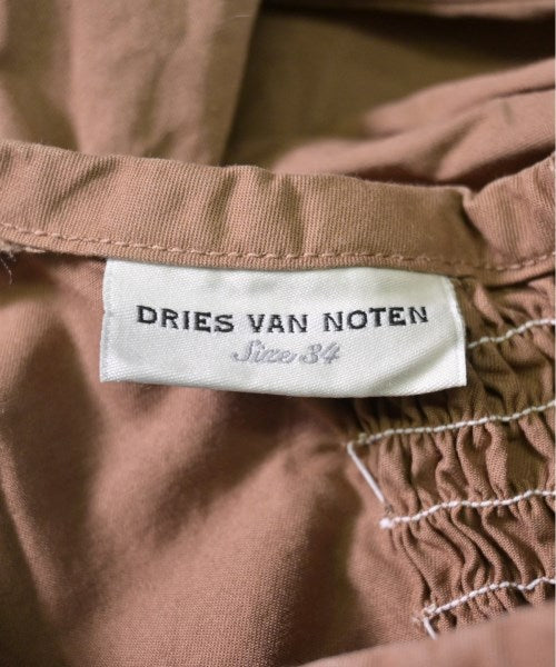DRIES VAN NOTEN เดรสที่เป็นเสื้อเชิ้ตตัวยาว