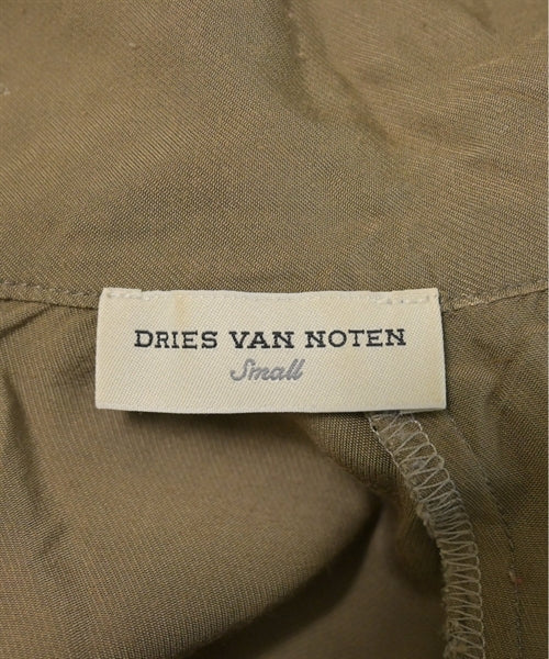 DRIES VAN NOTEN เดรสที่เป็นเสื้อเชิ้ตตัวยาว