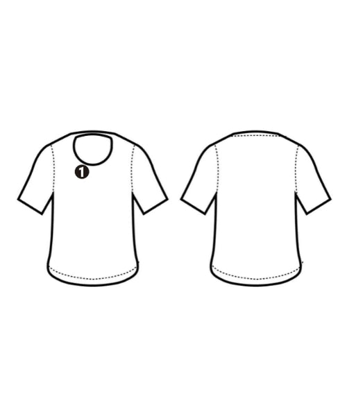DRIES VAN NOTEN เสื้อยืด/เสื้อท็อปส์