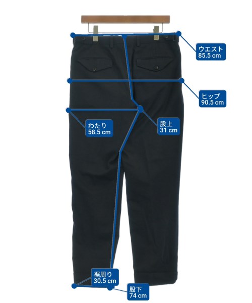 DRIES VAN NOTEN กางเกงขายาว