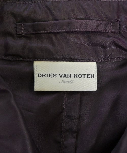 DRIES VAN NOTEN เสื้อคลุมคอปก Soutien