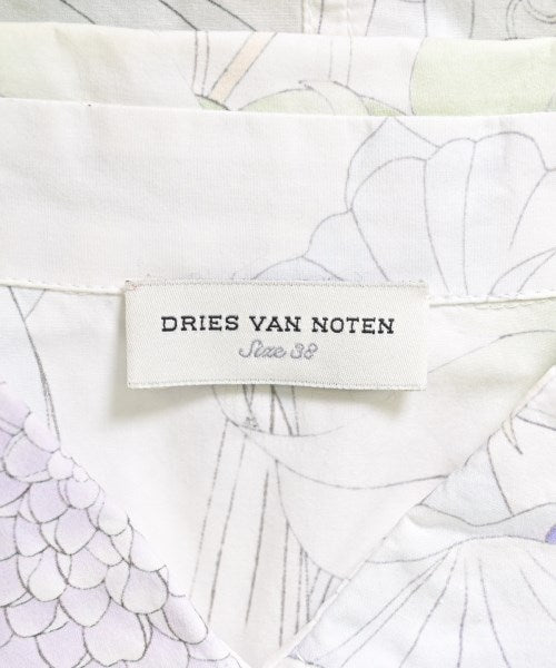 DRIES VAN NOTEN เดรสที่เป็นเสื้อเชิ้ตตัวยาว