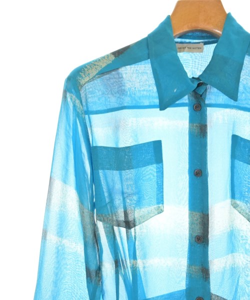 DRIES VAN NOTEN เดรสที่เป็นเสื้อเชิ้ตตัวยาว