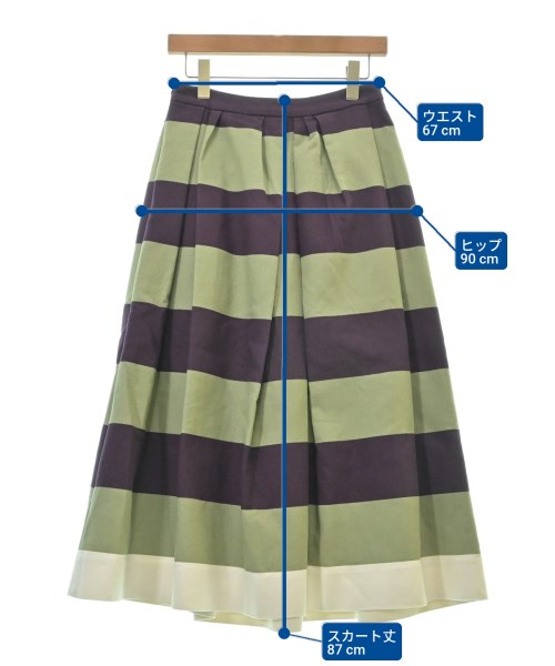 DRIES VAN NOTEN กระโปรงยาว/แม็กซี่ยาว