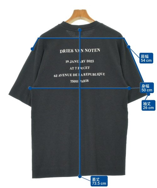 DRIES VAN NOTEN เสื้อยืด/เสื้อท็อปส์