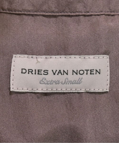 DRIES VAN NOTEN เดรสที่เป็นเสื้อเชิ้ตตัวยาว