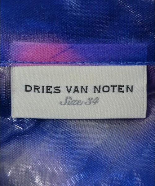 DRIES VAN NOTEN เสื้อคลุมคอปก Soutien