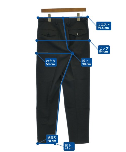 DRIES VAN NOTEN กางเกงขายาว