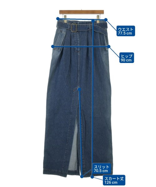 DRIES VAN NOTEN กระโปรงยาว/แม็กซี่ยาว