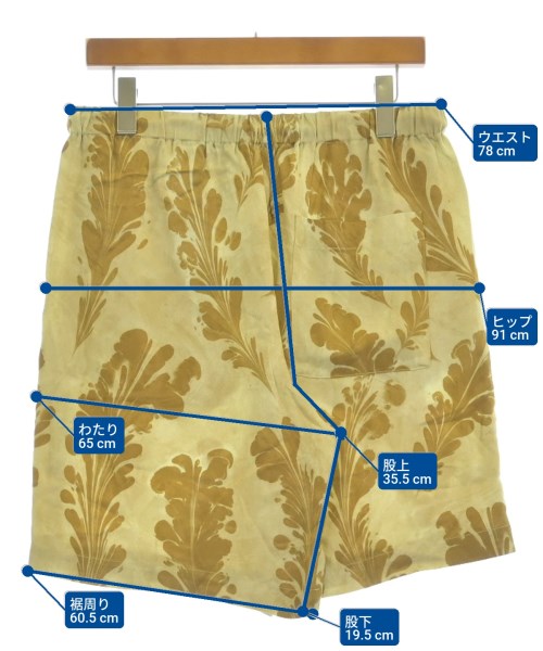 DRIES VAN NOTEN กางเกงขาสั้น