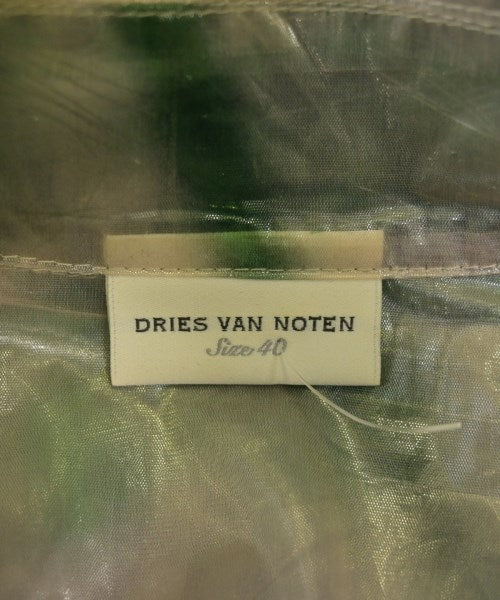 DRIES VAN NOTEN เสื้อคลุมคอปก Soutien