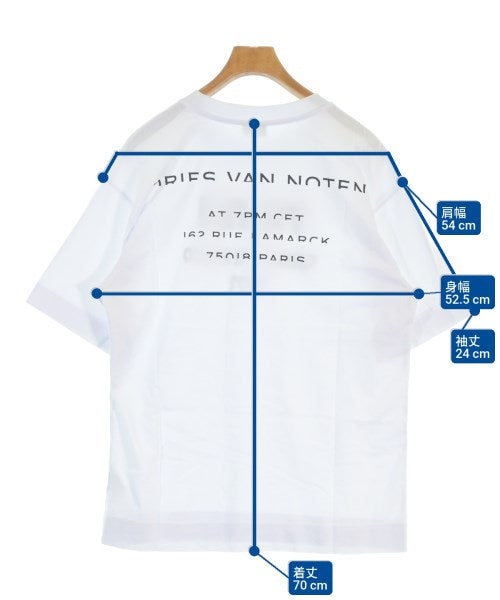 DRIES VAN NOTEN เสื้อยืด/เสื้อท็อปส์