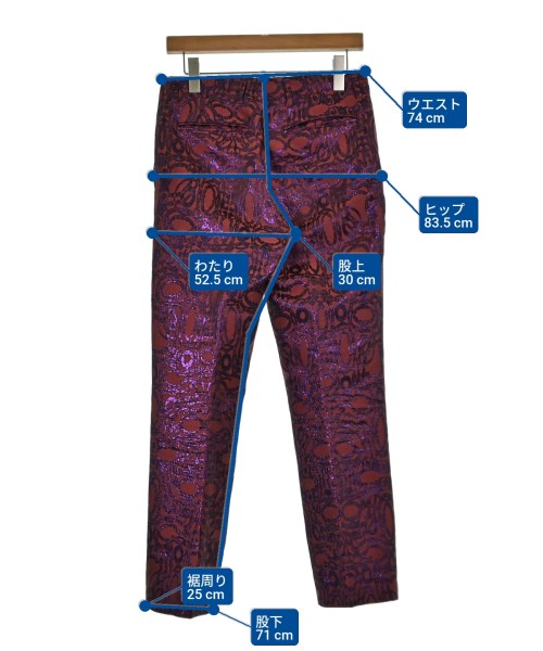 DRIES VAN NOTEN กางเกงขายาว